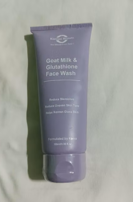 Goat Milk and Glutathione Brightening Face Wash