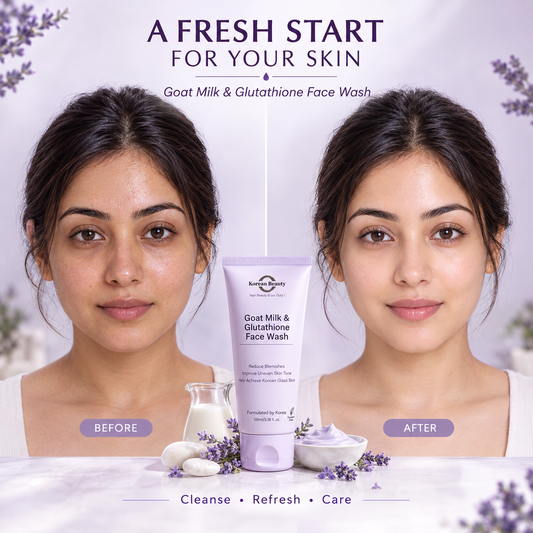 Goat Milk and Glutathione Brightening Face Wash