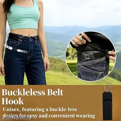 FlexFit — Buckle-Free Elastic Belt