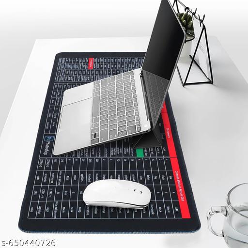 Keyboard Shortcut Desk Mat Anti-Slip Mouse Pad 800x300x2mm